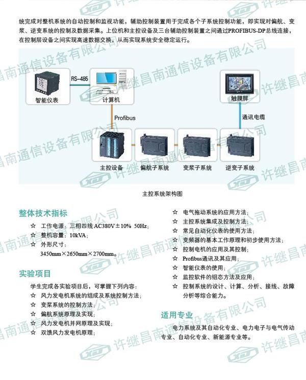 DFJS-800雙饋風力發(fā)電教學實驗系統(tǒng)